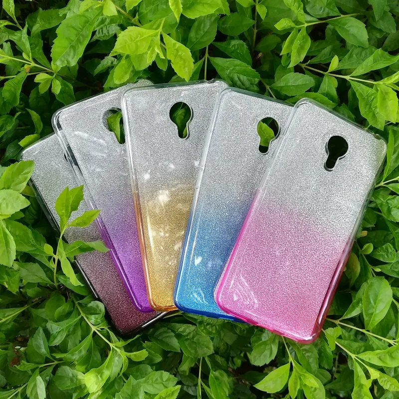 

Simple Fashion Gradient Color Glitter Tpu Case For Meizu E2 M3S M5S M3 Mini M5 Note Pro6 MX6 U10 U20 Pro 5/6 MX 6 Soft Case