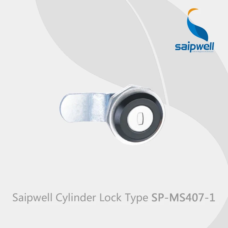 

Saipwell Industrial / Kitchen industrial panel glass door handle and panel key locks SPMS407-1 in 10-PCS-PACK