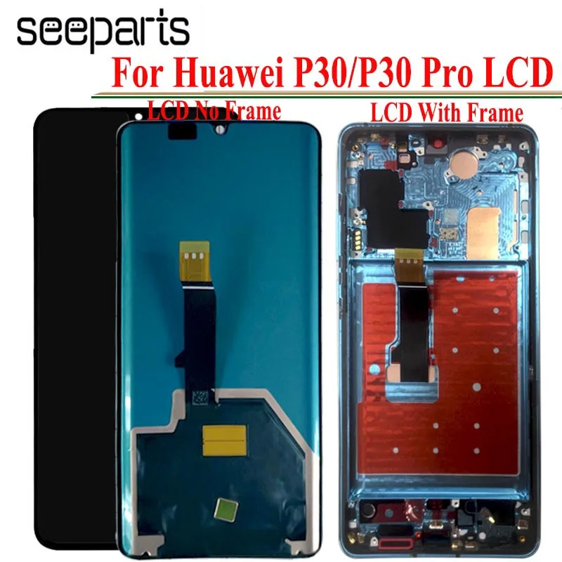 Новинка для huawei P30 Pro ЖК-дисплей кодирующий преобразователь сенсорного экрана в сборе huawei P30 ЖК-дисплей Дисплей huawei P30Pro Дисплей VOG-L29 ELE-L29 MAR-LX1M