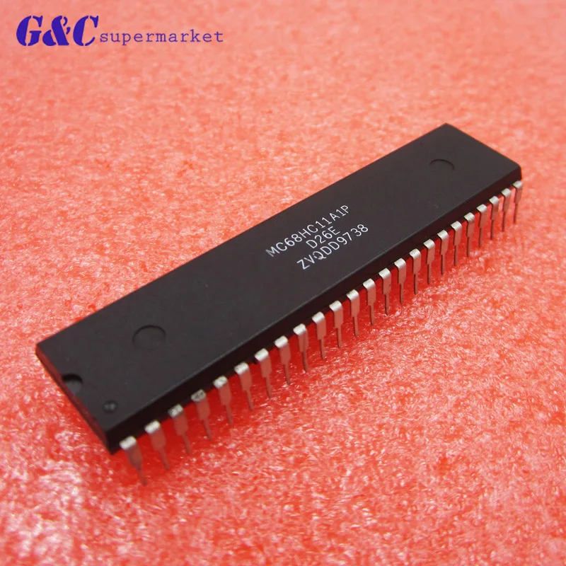 1/5PCS MC68HC11A1P MC68HC11A1 68HC11A1P DIP-48 8-Bit Microcontrollers