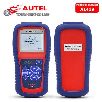 

100% Original Autel AutoLink AL419 Auto Diagnostic Scan OBD II & CAN Reader Auto Link AL-419 Update Official Website