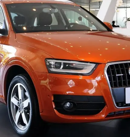 Для Audi Q3 2010 2011 2012 2013 фары прозрачный абажур фары крышка лампы абажур фары корпус Стекло