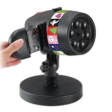 Открытый сад проекционный светильник-прожектор заливающего света для двора Рождество Хэллоуин HVR88