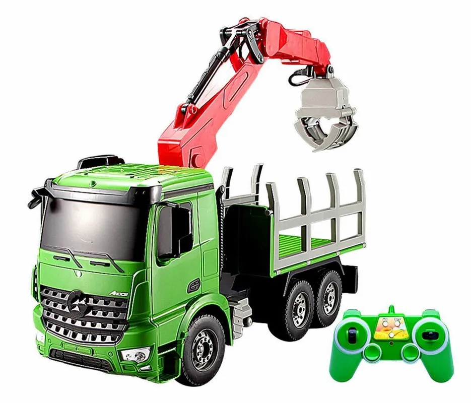 

Large 15 Inch Heavy Construction Truck Carros De Controle Remoto 4x4 Toys for Children Boys Engineering Cars Excavator Model toy