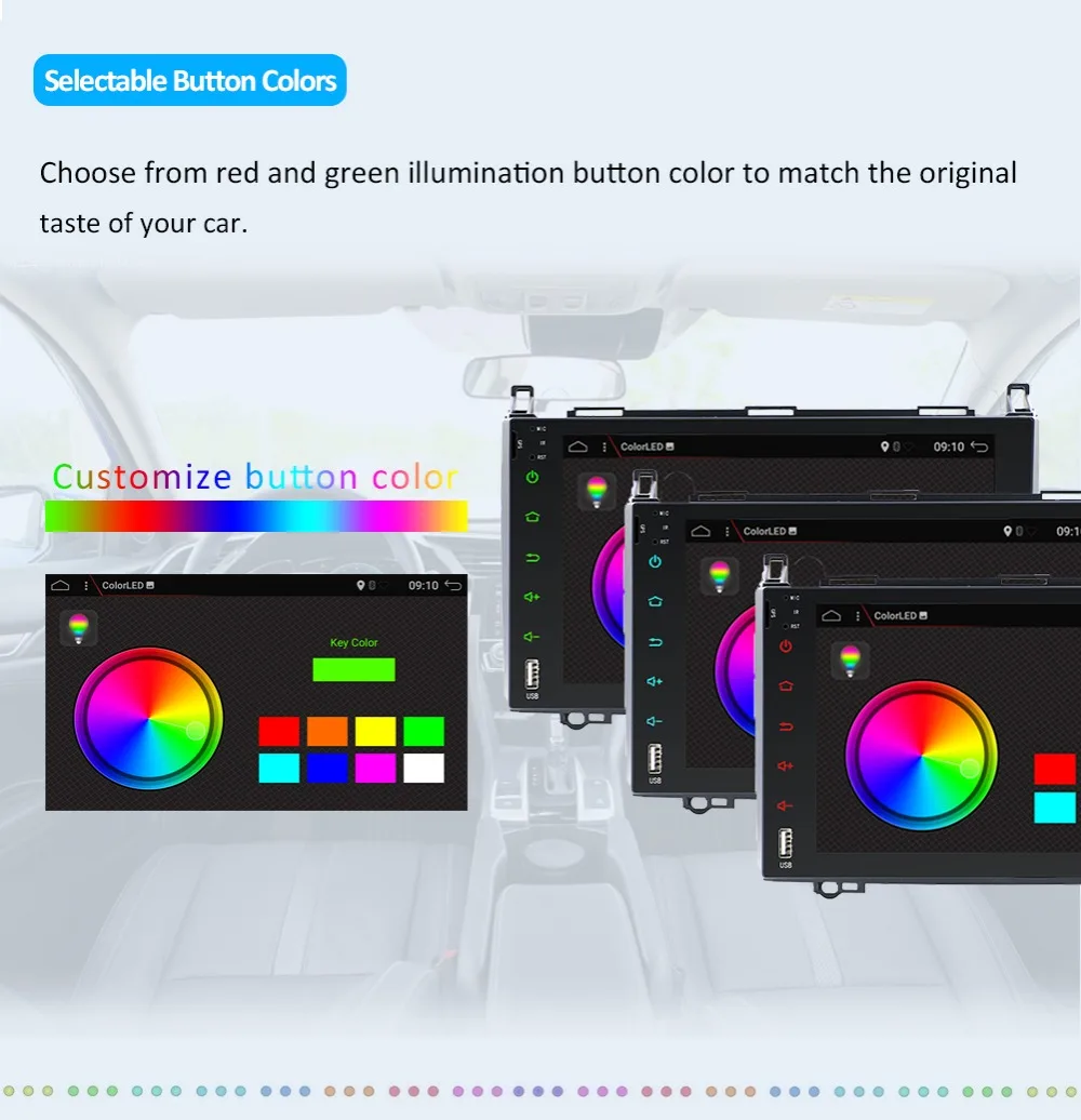 Top Octa Cores Android 9.0 Radio WIFI 2din GPS Head unit for Mercedes Benz B200 A B Class W169 W245 Viano Vito W639 Sprinter W906 BT 8