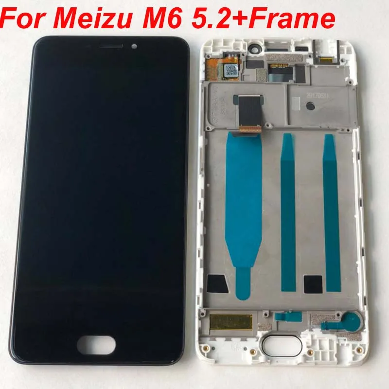 

For Meizu M6 Touch Screen Digitizer + LCD Display For Meizu M6 M711H M711M M711Q with Frame 5.2" Cellphone IPS 1280*720 Original