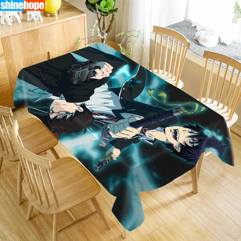 

Custom Psycho Pass Table Cloth Oxford Print Waterproof Oilproof Home Rectangular Party Table Cover 100X140cm/140X250cm