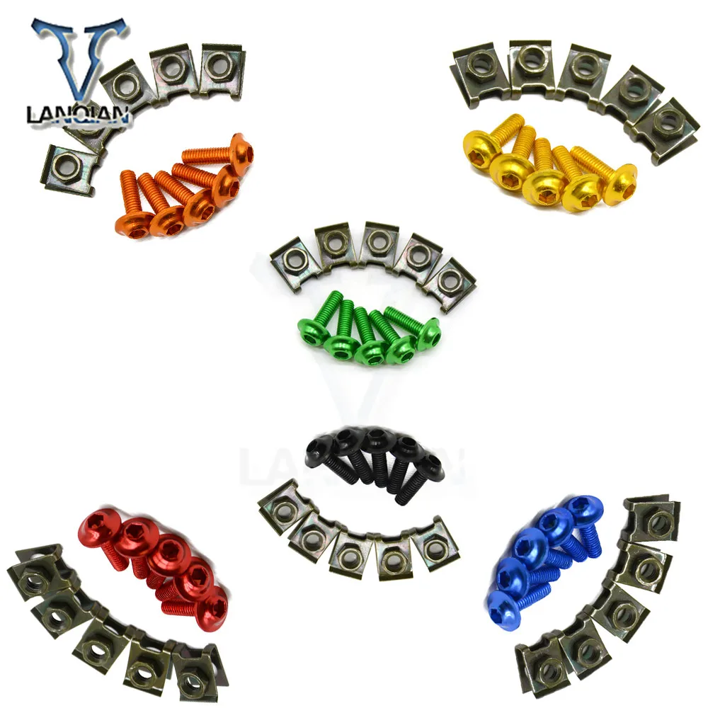 Motorcycle Accessories Fairing Bolt Spire Speed Fastener Clips Screw for Yamaha XT660 X R Z TMAX 500 TMAX 530 TMAX500 TMAX530