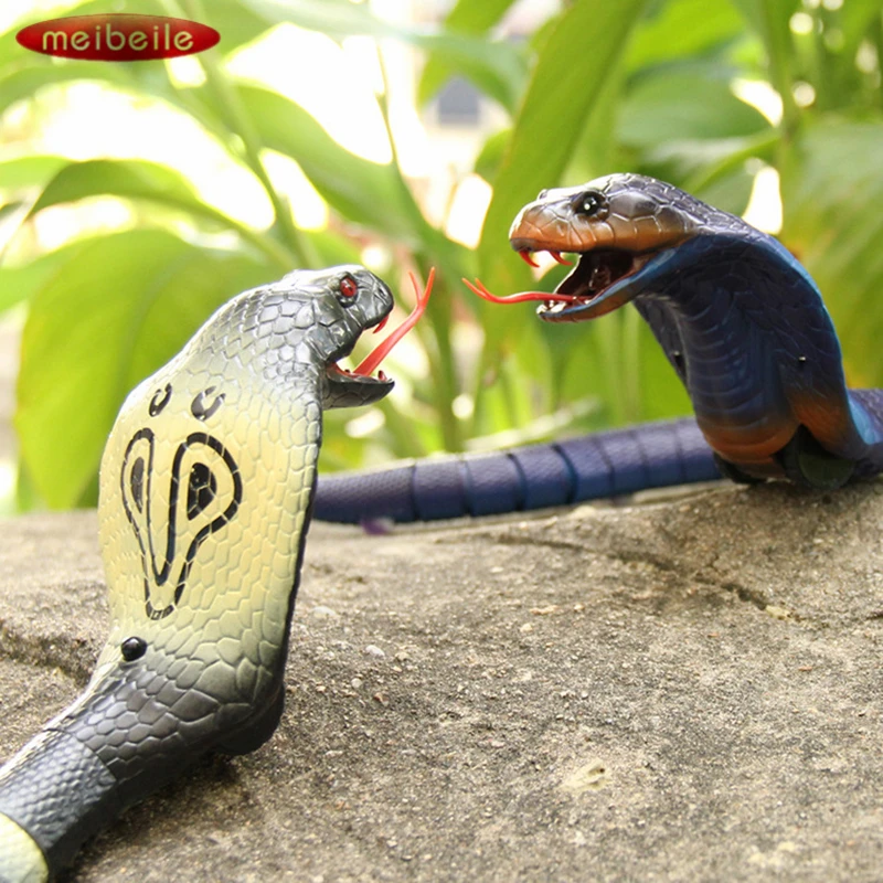 Funny Remote Control Naja Cobra Plastic Snake Toy for Children Gift