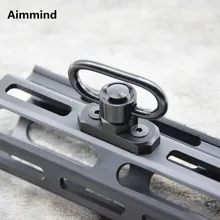 Быстрое расцепление QD Слинг Вертлюги комплект с M-lok адаптер для крепления Охота на открытом воздухе крепление