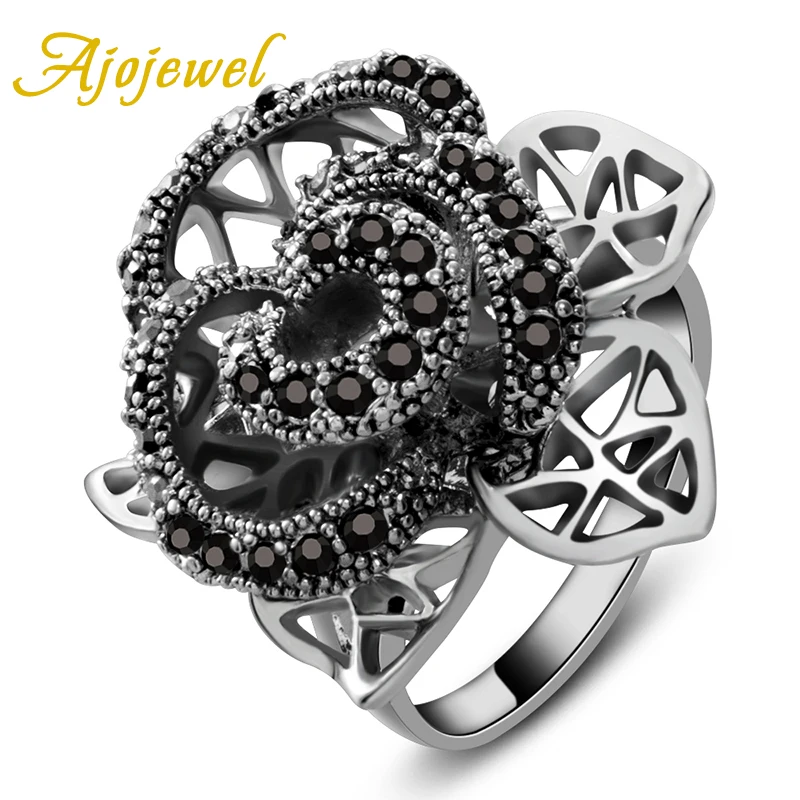 Женское Винтажное кольцо в виде цветка с перфорацией|flower ring|ring womenbrand ring |