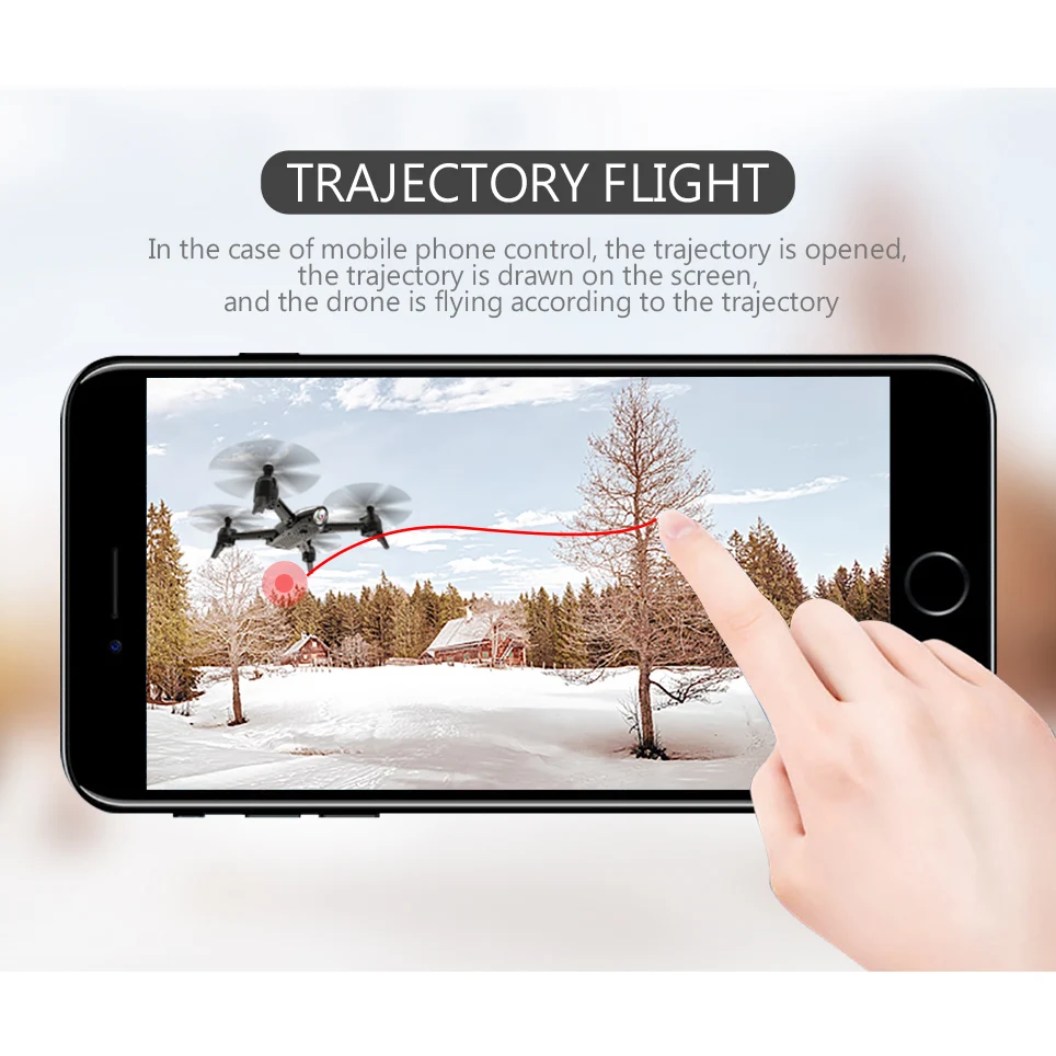 SG106 RC дроны 4K Двойная камера WiFi FPV вертолет 1080P HD Квадрокоптер самолет воздушная
