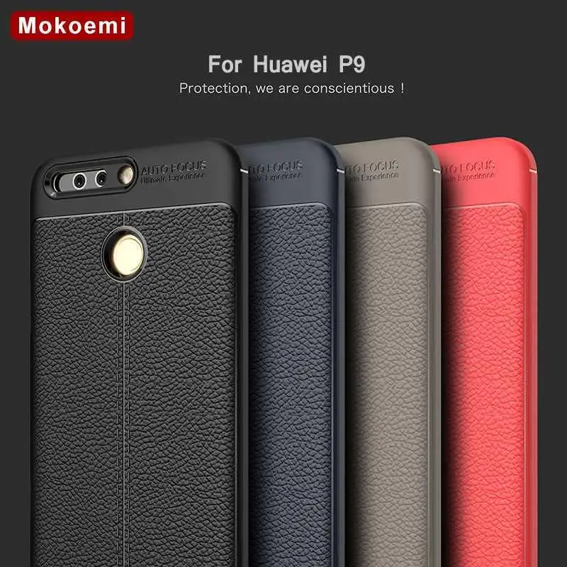 

Mokoemi Fashion Lichee Pattern Shock Proof Soft 5.2"For Huawei P9 Case For Huawei P9 Plus Phone Case Cover