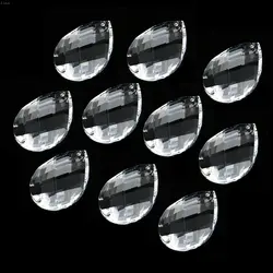 1 шт. сетка прозрачное стекло люстры Ламповые призмы части Висячие капли Подвески 38 мм предметы домашнего декора