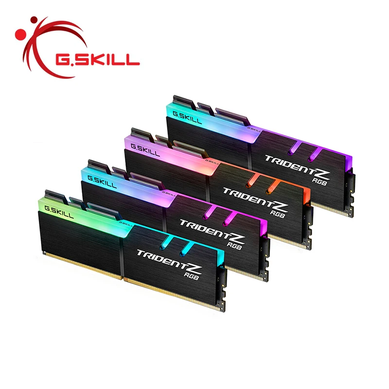 G. SKILL TridentZ RGB серия DDR4 32 Гб(4x8 ГБ) 3200 МГц ram Память ram S для настольных ПК Computer16-18-18-38