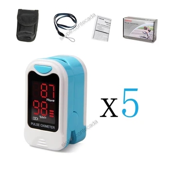 

5 pcs Contec CMS50M Fignertip Oximeter Spo2 Pulse Rate Meter Oxymeter Blood Oxigen CE HOT SALE