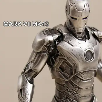 

OGRM Crafts The Avenger Iron Man 1:6 MK43 MK45 Model Resin Figure Birthday Gift Sculpture Arts Bronze Iron Color