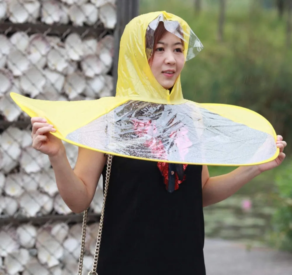 clear bubble umbrella hat