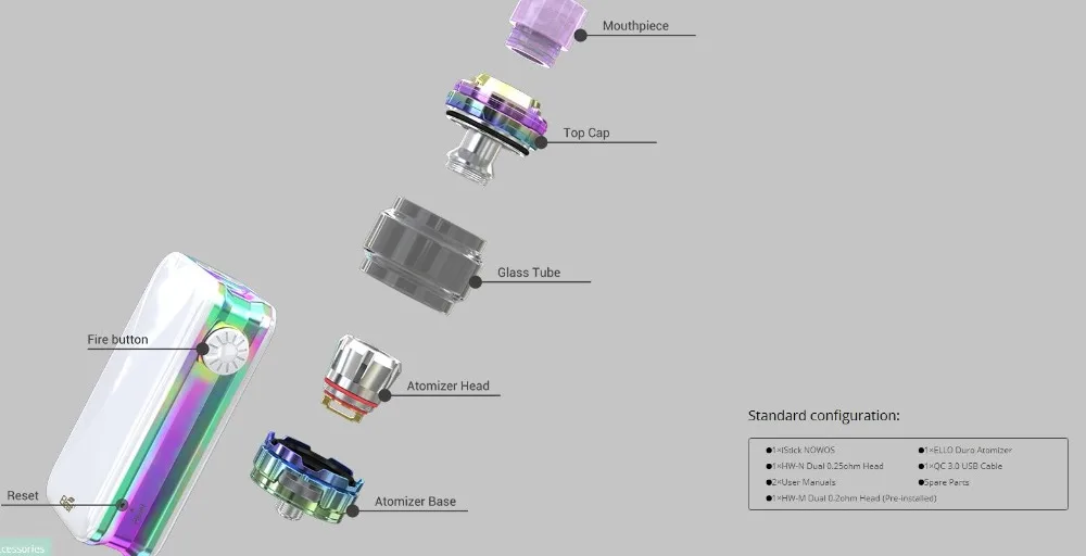 Eleaf iStick Nowos With Ello Duro-15
