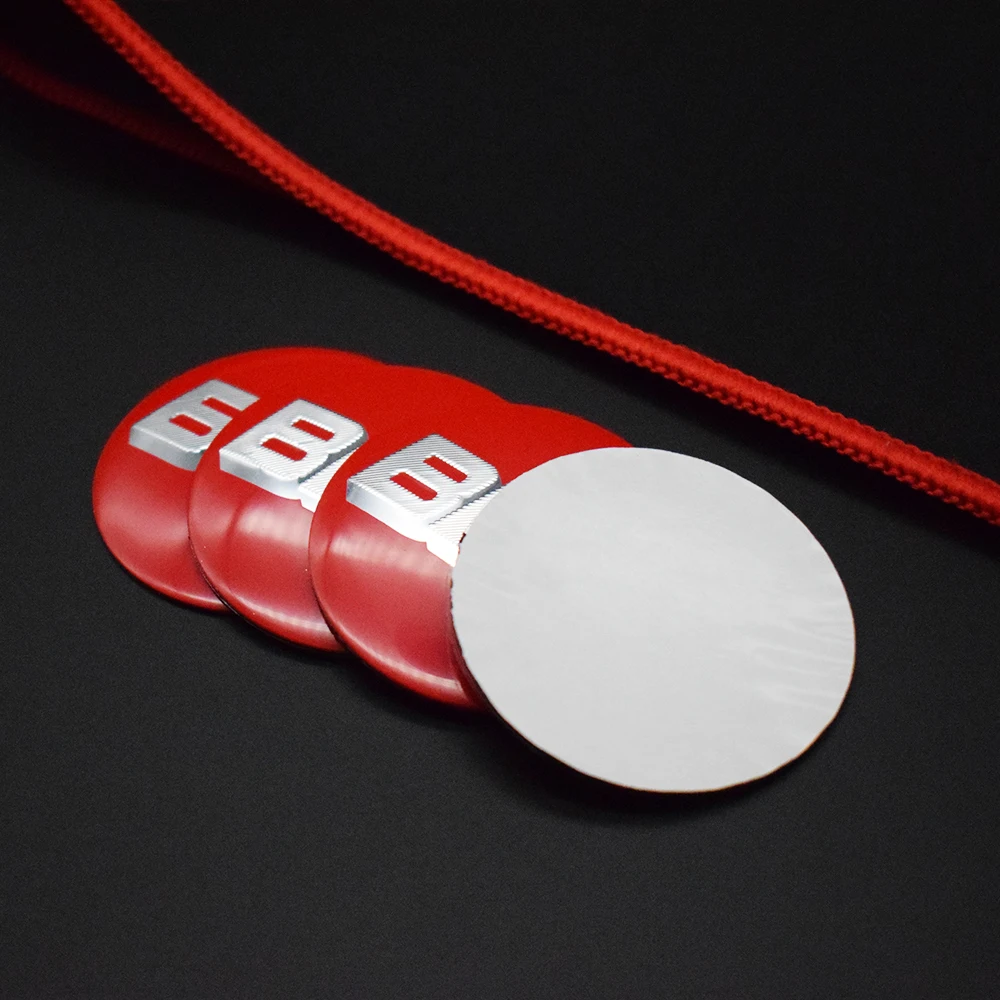 

Car accessories 2.2in 56.5mm Wheel Center Hub Cap sticker for BBS Emblem Decal wheel hub Rim cover stickers Car Styling