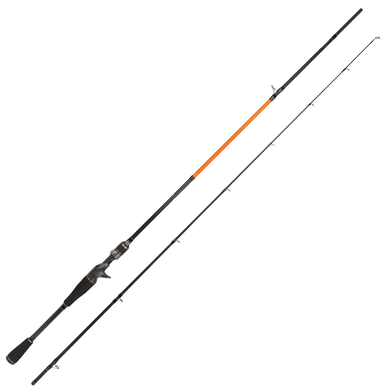 

Tsurinoya 7"/ 2.1M M Power Casting Fishing Rod with Fuji Accessories Quality Carbon Fishing Rod in 2 Segments Pioneer 702MC