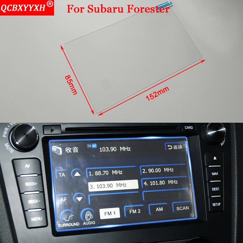 Стайлинг автомобиля QCBXYYXH для Subaru Forester автомобильные наклейки стекло