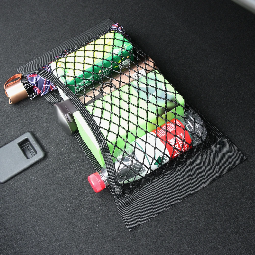 

Universal Car Seat Rear Trunk Storage Net Bag for Ford Focus 2 3 Fiesta Mondeo Kuga Citroen C4 C5 Skoda Octavia Rapid Superb