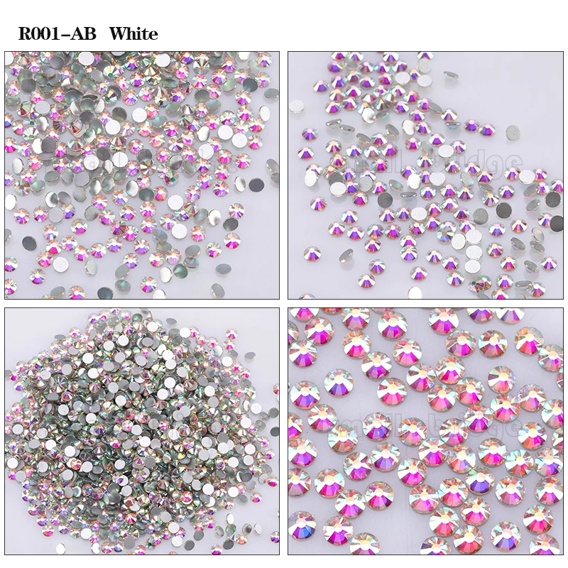 Crystal Flat Back Rhinestones (4)