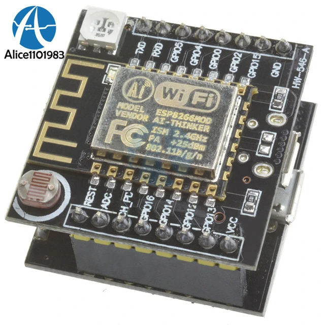 ESP8266 ESP 12F Serial WIFI Witty Cloud Development Board ESP 12F ...