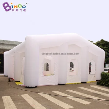 

EXQUSITE CRAFT 12x10x5m multi-functional inflatable giant white tent inflated square tent for outdoor event activity party etc