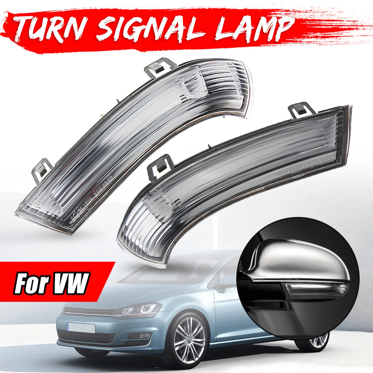 1pcs Car styling Left/Right Side Mirror Indicator Turn Signal Lamp For