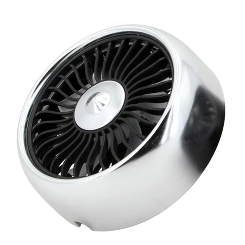 3 регулировки скорости Usb автомобильный вентилятор 5V Электрический автомобильный вентилятор красочный легкий вентилятор охлаждения