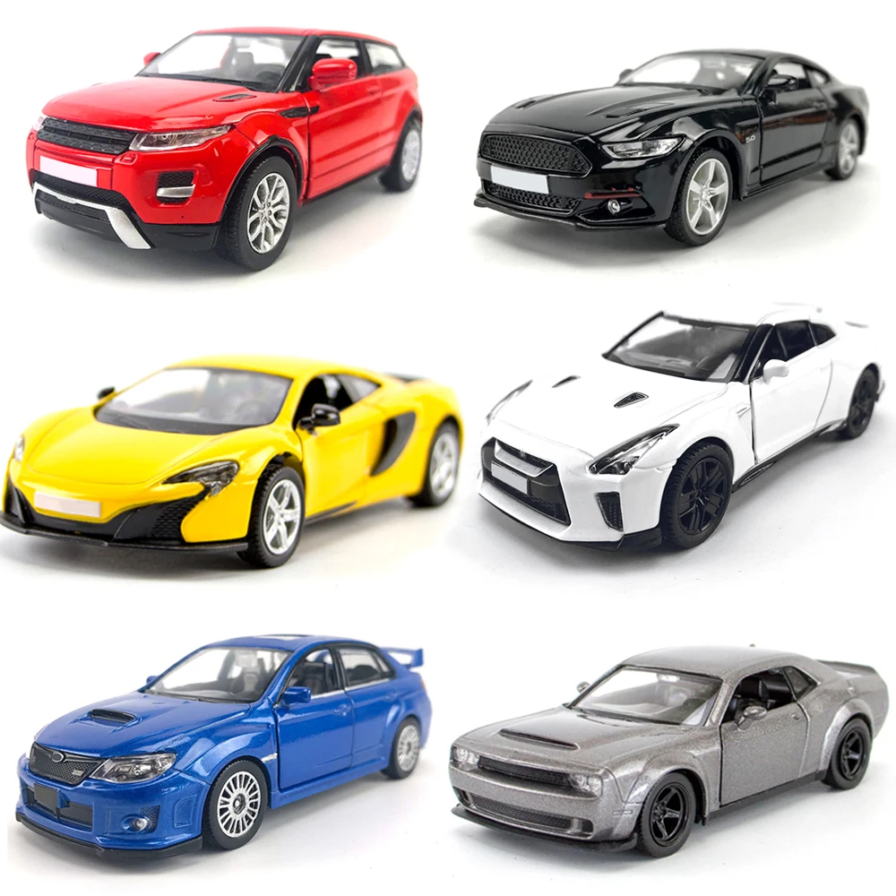 

Finger Rock 1:36 Scale Alloy Model Car Toys Pull Back Simulation Range Rover Mustang Model Diecast Vehicle Kid Toy Gifts For Boy