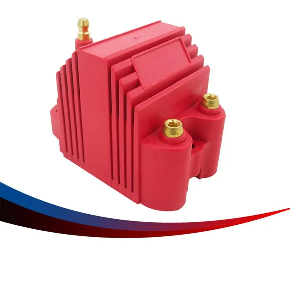 

Universal Modified Plastic and Metal Car Ignition Coil Output Voltage 12V High Voltage Output E-Core Ignition Coil
