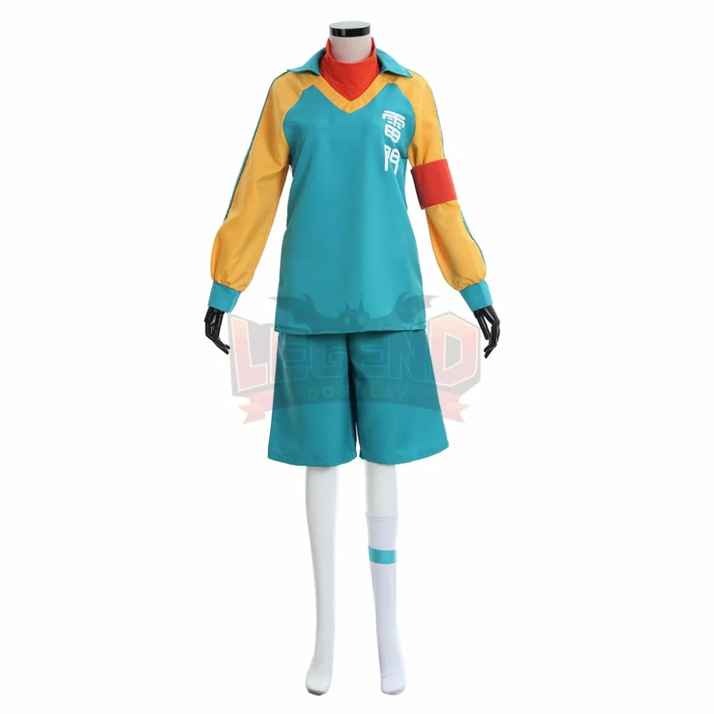 Мамору Косплей Inazuma Eleven аниме японская команда Джерси Хэллоуин Костюм|cosplay