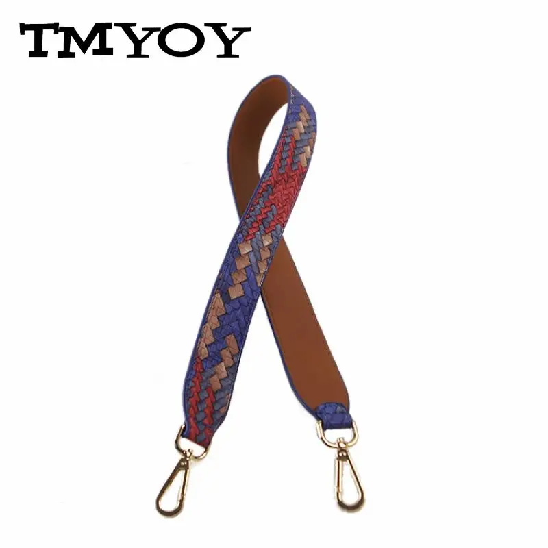 Tmyoy 2018 Multicolor Knit Female Handbag Belt Women Bag Strap Weave Tmyoy 2018 Multicolor Knit Female Handbag Belt Women Bag Strap Weave Color Pu Leather Part You Bolsa Accessories Vk212 In Parts