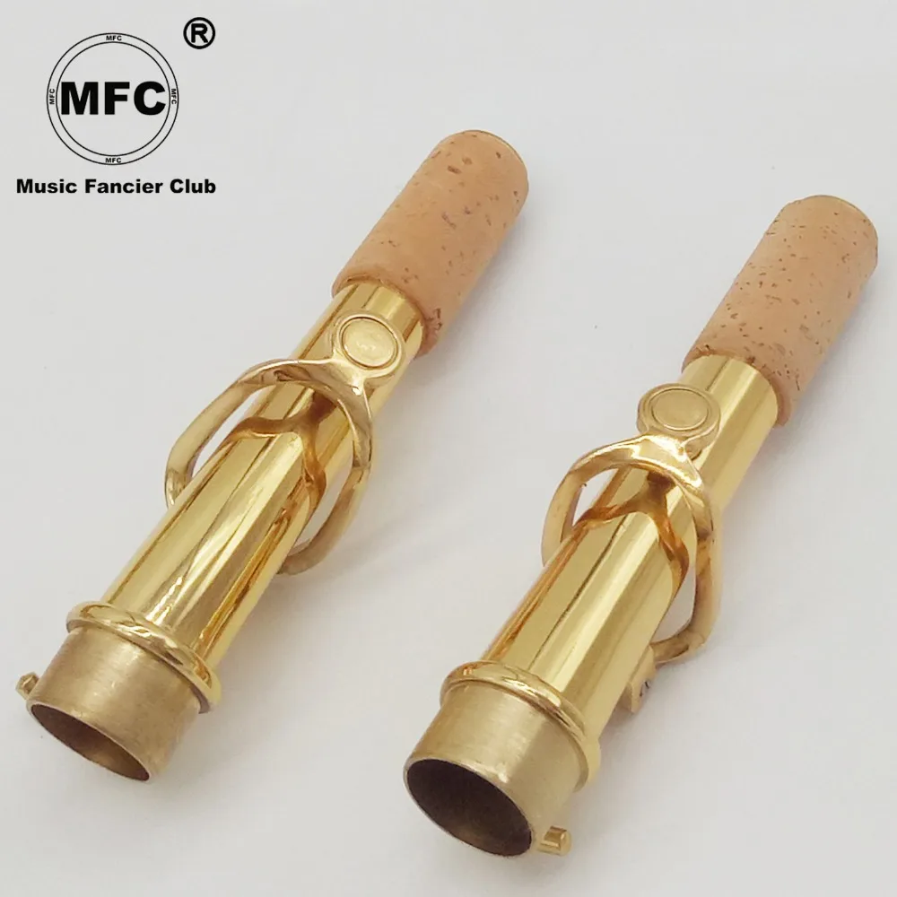

Бесплатная доставка, музыкальный Профессиональный Сопрано-саксофон fancier Club с прямым вырезом, изогнутый латунный сопрано Sax, Золотой лак