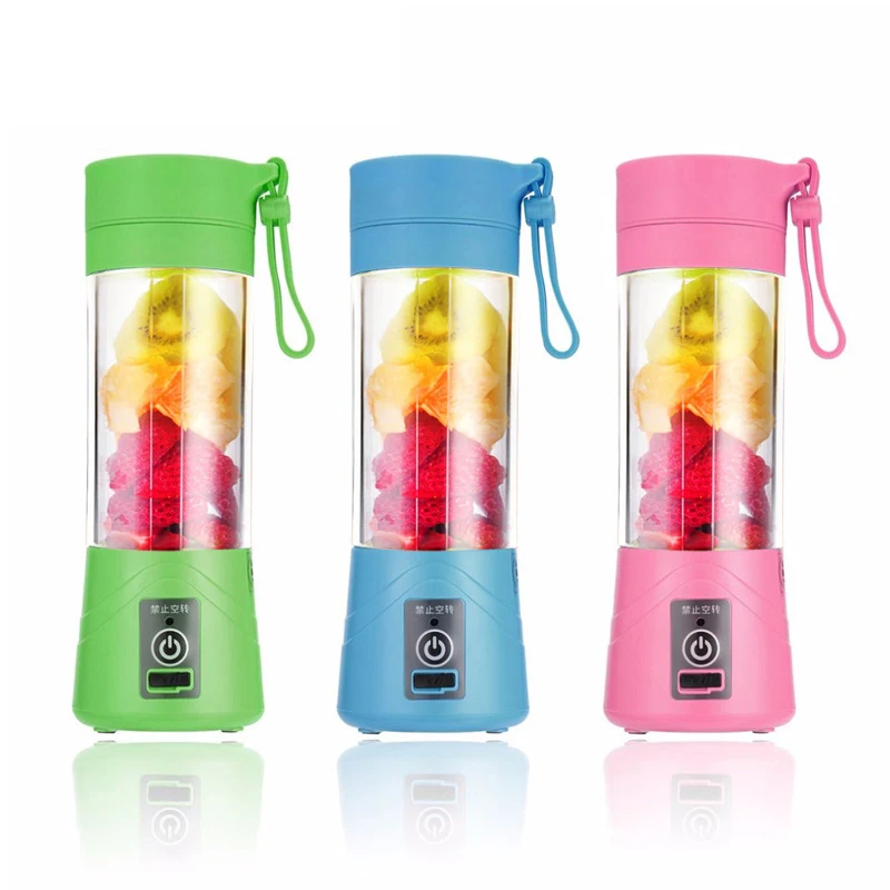 

USB Multipurpose Charging Juicer Extractor Mode Portable Rechargeable Electric Fruit Juicer Machine