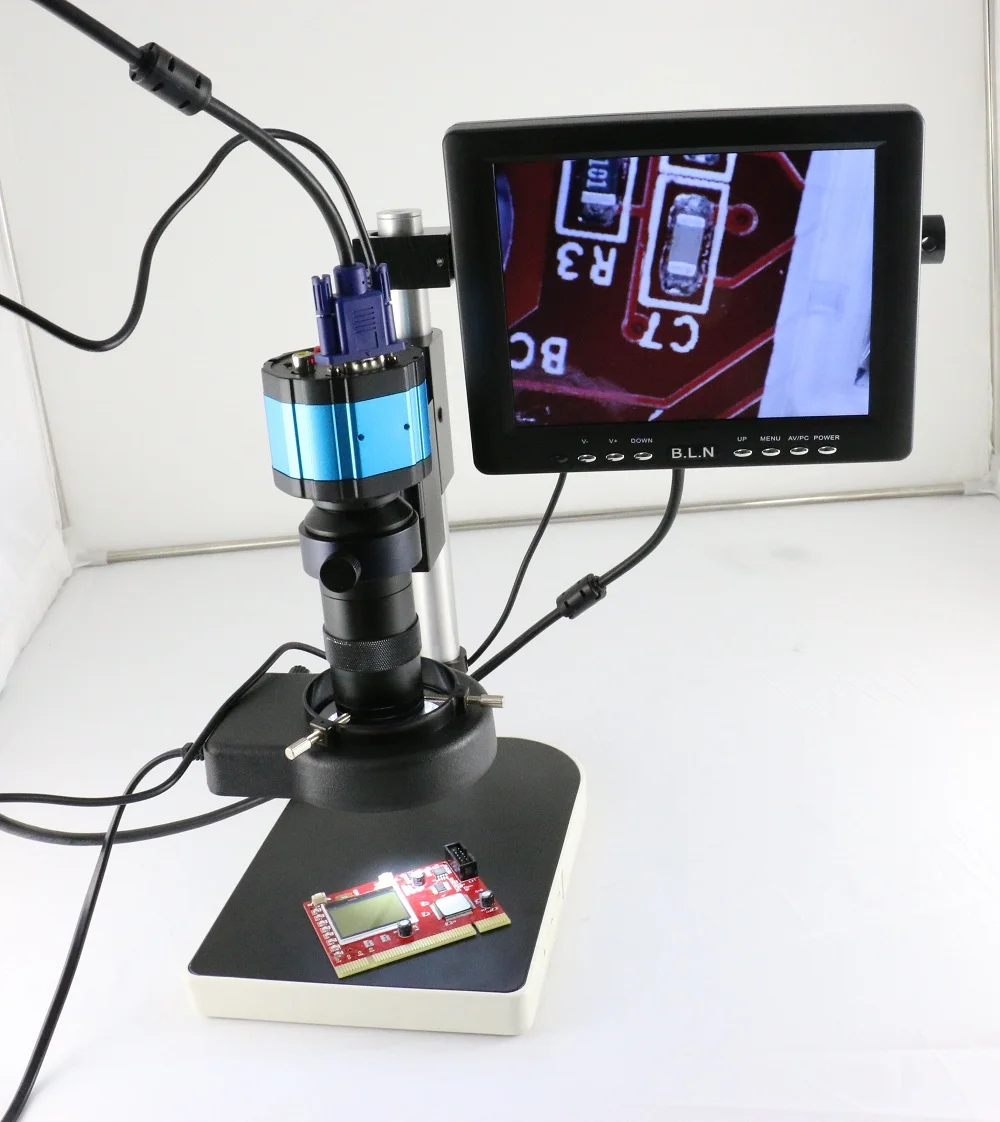 2.0MP HD 2in1 Industry Digital Microscope Camera + 8