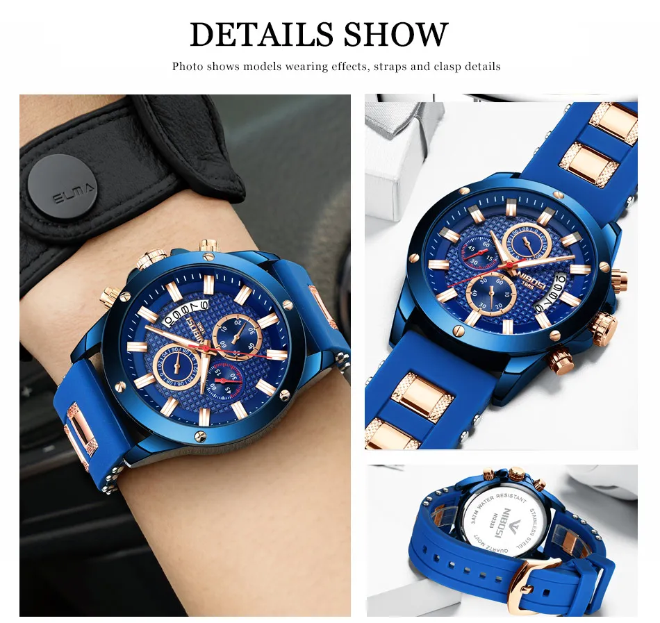 NIBOSI Men Sports Watch Top Brand Luxury Waterproof Military Army Watch Man Clock Outdoor Watch Relogio Masculino Esportivo      (4)