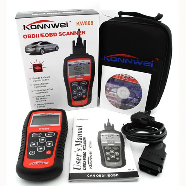 OBD2 Car Scanner OBD ii Diagnostic Tool OBD2 EOBD Auto Code Reader Check Engine fit for