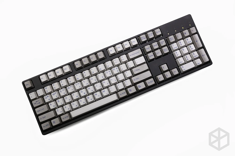 Taihao abs двойной выстрел корейский корень буквы kr язык keycaps для diy игр механическая