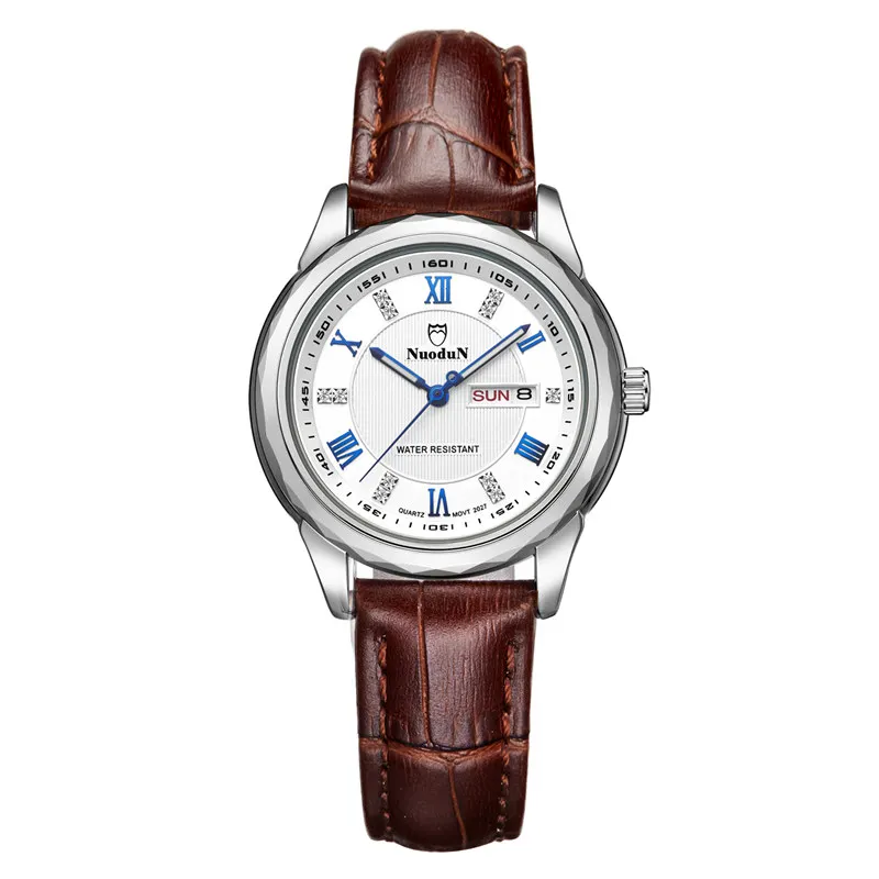 Fashion Luxury Top Brand Watch Women Ladies Quartz Watch Water Resistant Best Leather Watches For Women