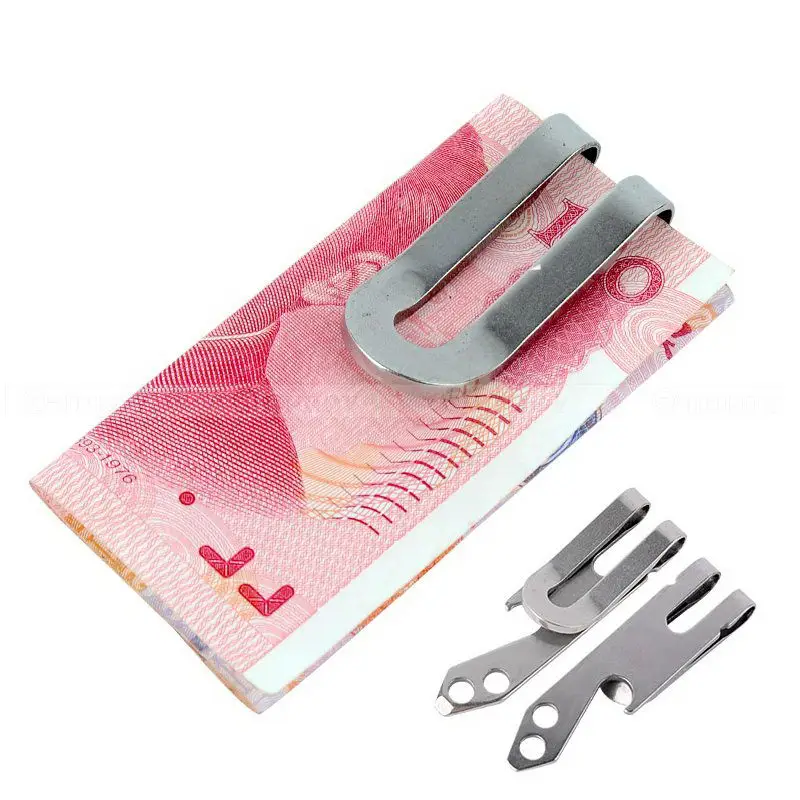

EDC Stainless Steel Multi-function Tool Belt Money Key Chain Clip Bottle Opener Free Shipping
