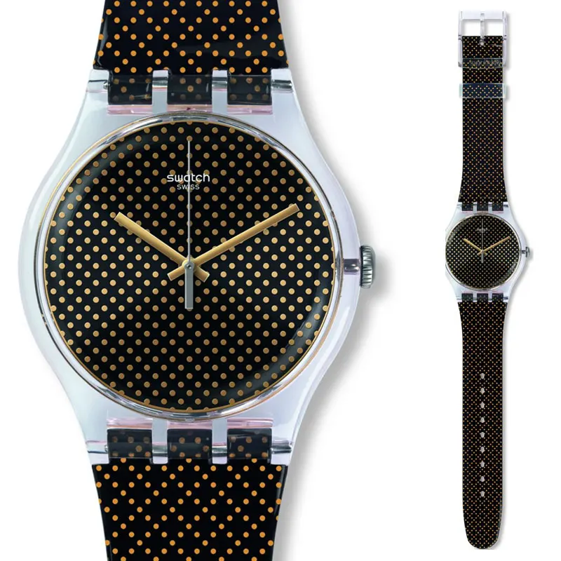 Relogio masculinoSwatch montre couleur originale Saire с кварцевым механизмом SUOK119|Кварцевые часы| |