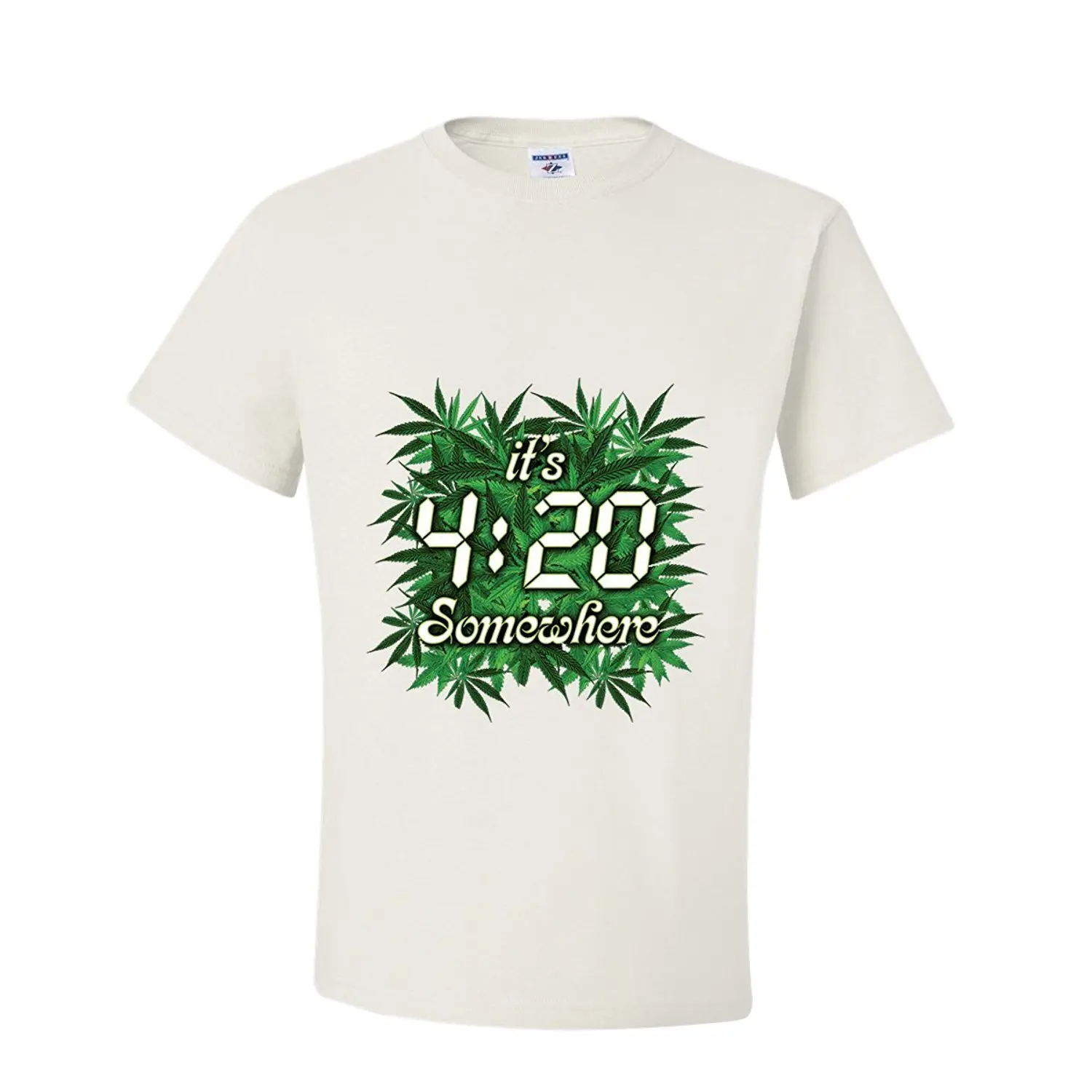 Это 420 где нибудь травы футболка|Футболки| |