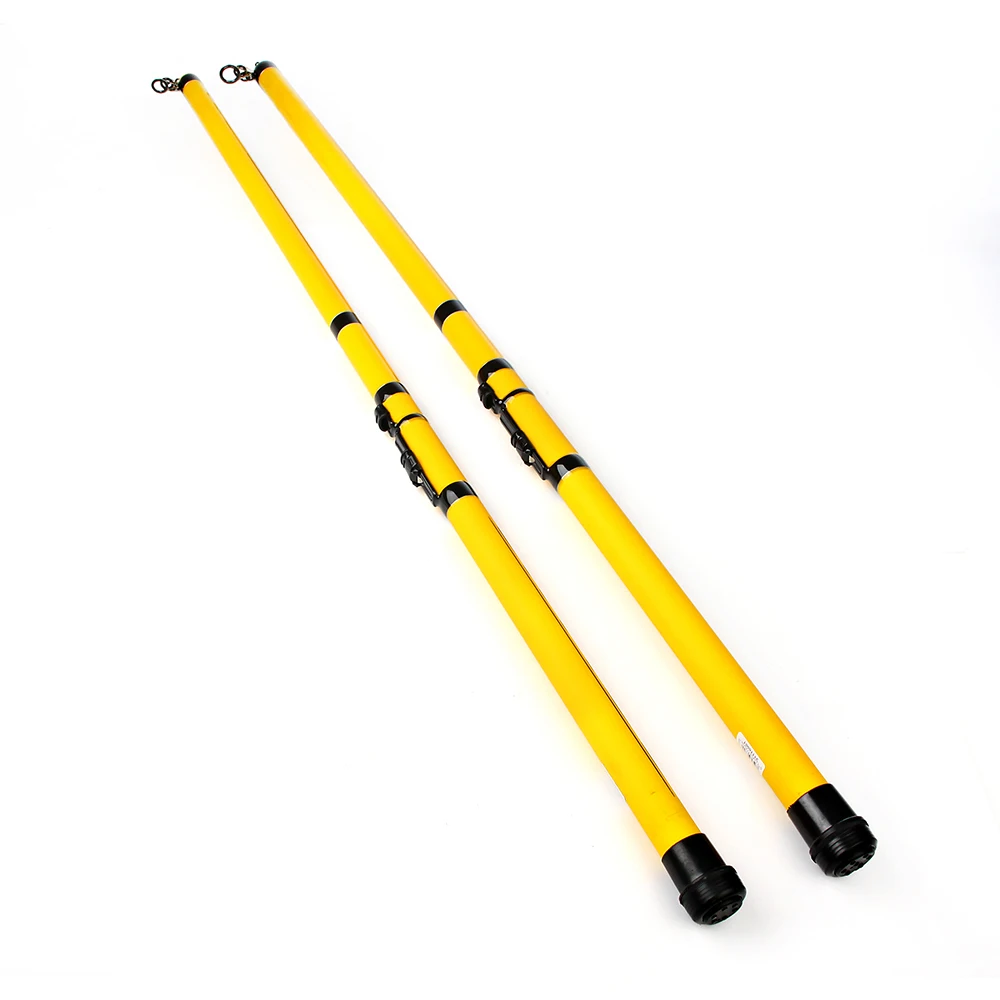 FISH KING Telescopic Fiber Glass Rock Rod 5.0M6.0M Fishing Pole Surf Casting Rod Spinning Boat Rock Fishing Rod Tackle