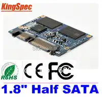 Kingspec 1.8" INCH Half SATA III SATA II Module MLC 64GB 4-Channel For Hpme HD Player,Tablet PC, UMPC,ETC Hard Drives Disk HDD