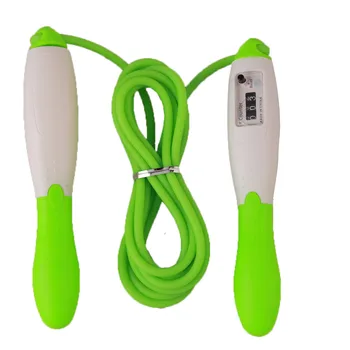 

New Jump Ropes With Counter Sports Fitness Crossfit Adjustable Fast Speed Counting Jump Skip Rope Skipping Wire Calories