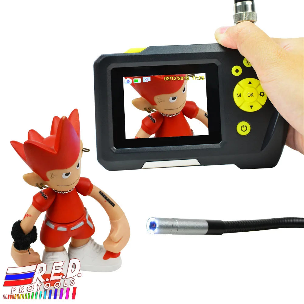 Здесь продается  Digital Waterproof Handheld Endoscope Digital Inspection Camera System 8.2mm with 2.7 inch Screen Monitor and 1 Meter Cable  Инструменты